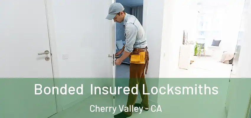  Bonded Insured Locksmiths Cherry Valley - CA