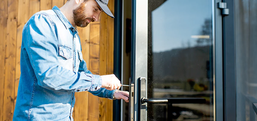 Frameless Glass Storefront Door Locks Replacement in Cherry Valley, CA
