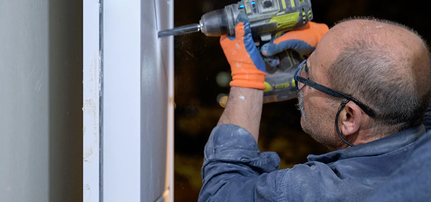 Rim Peephole Cam Installation in Cherry Valley, California